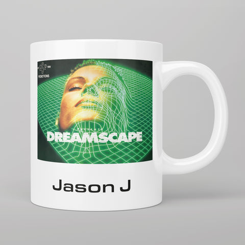 Dreamscape One Flyer Personalised Mug and Coaster