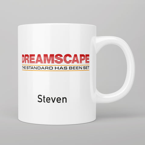 Dreamscape Personalised Mug and Coaster