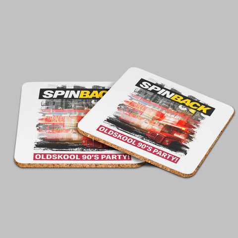 Spinback mug & coaster set