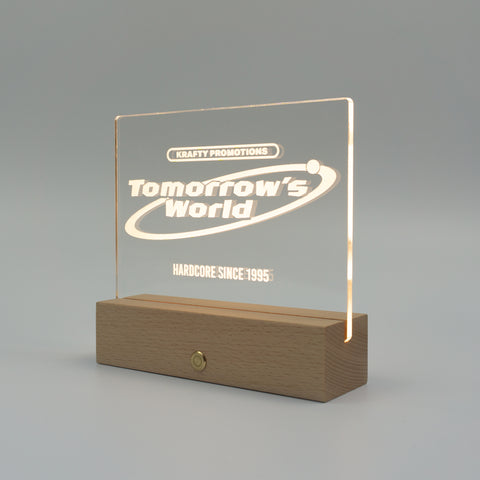 Tomorrow's World LED Sign